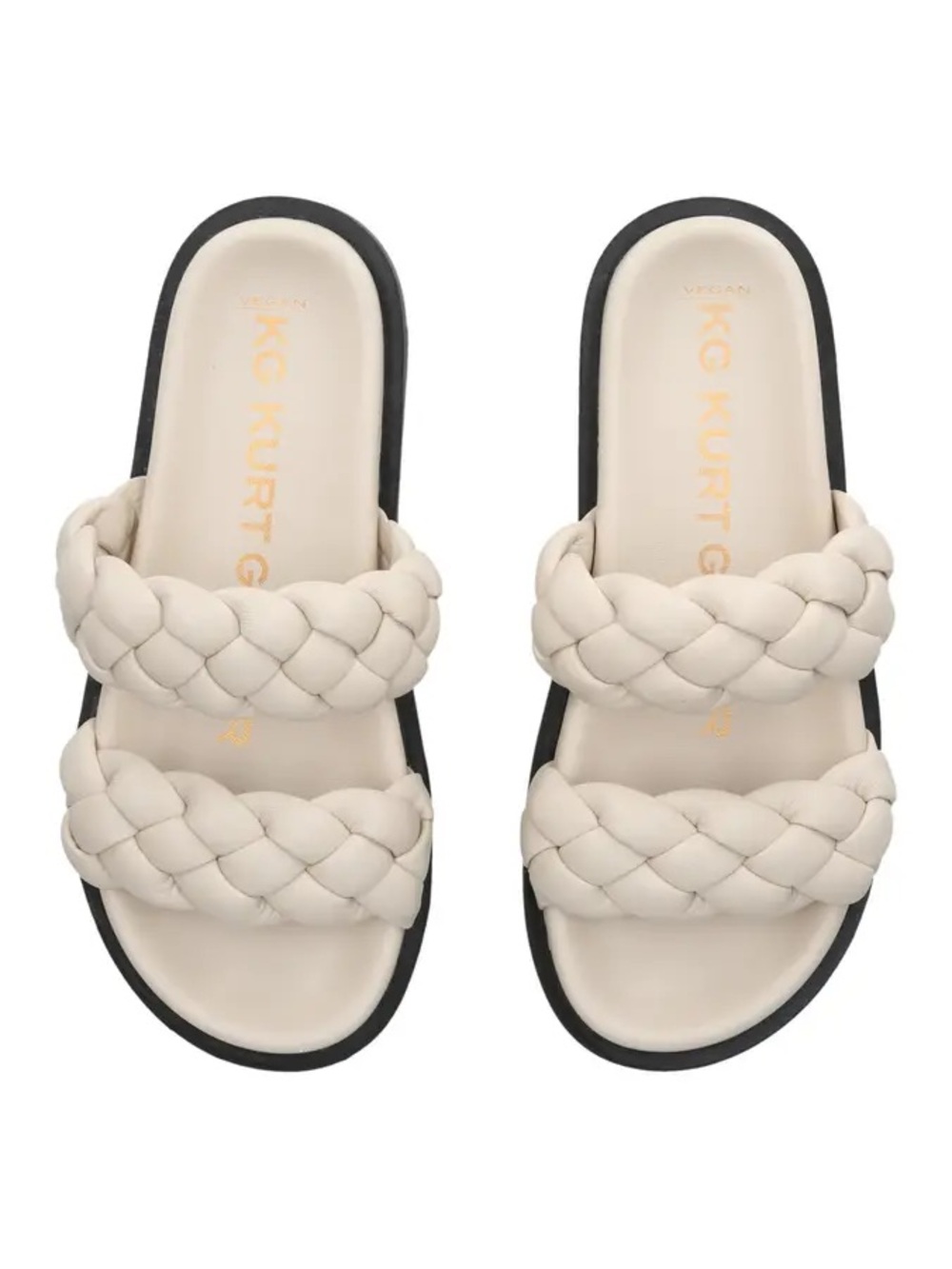 KG Kurt Geiger Braided Slide Sandals - Picture 1 of 4